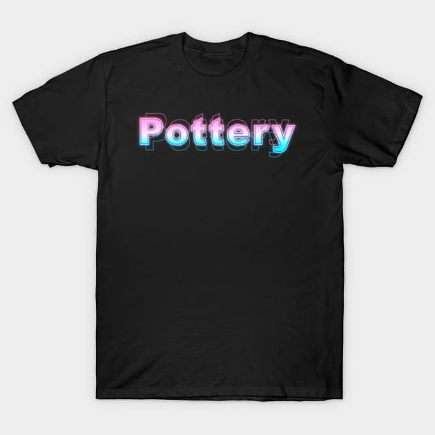 Pottery T-Shirt by Sanzida Design